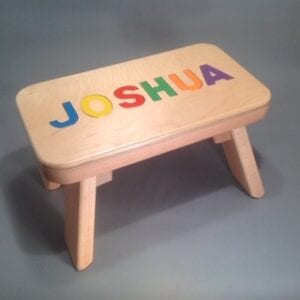 Name Stools that spells Joshua